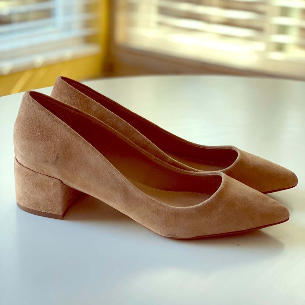 Steve Madden sides pointed mid block heel US 9